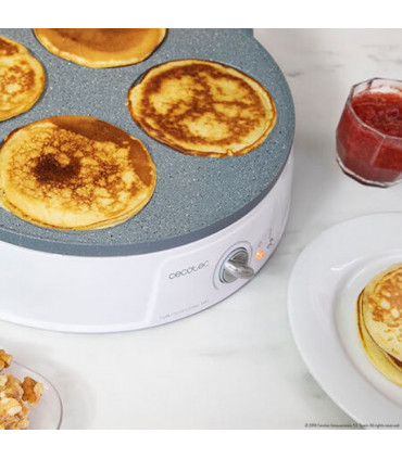 Máquina Crepes Cecotec Fun Crepestone Twin