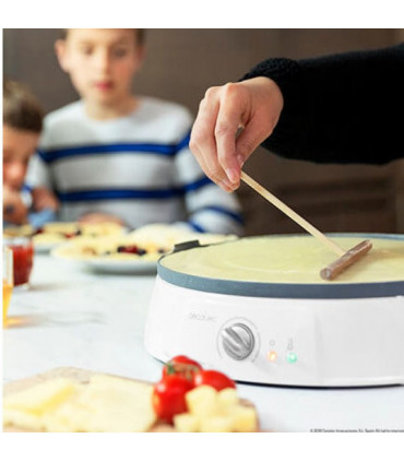 Máquina Crepes Cecotec Fun Crepestone Twin