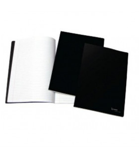 Caderno Quadriculado Capa Preta A5 4School