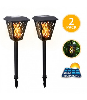 Candeeiro Exterior Solar Aigostar 1800K 0.3W