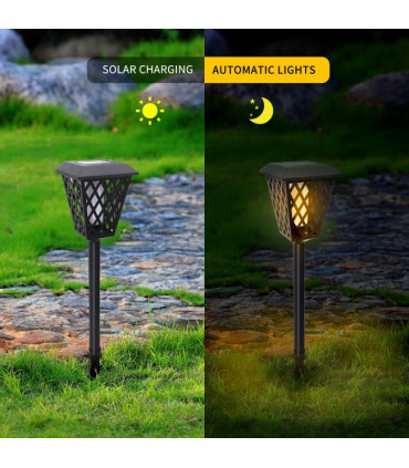 Candeeiro Exterior Solar Aigostar 1800K 0.3W
