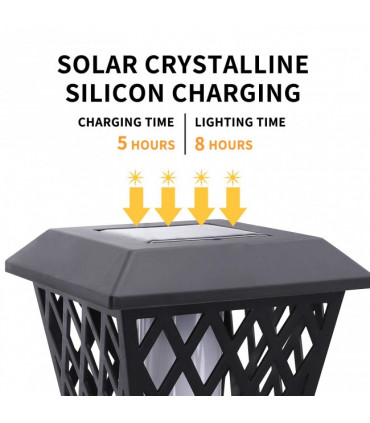Candeeiro Exterior Solar Aigostar 1800K 0.3W